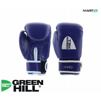 GREEN HILL Бокс  ракавици HAMED сини 6,12oz